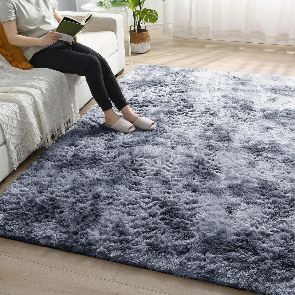 Area Rug 5X7 for Bedroom, Fluffy 5X7 Area Rugs for Living Room, Ultra