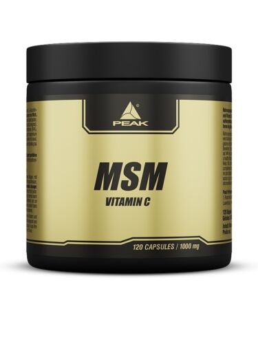 Peak Perfomance MSM mit Vitamin C, 120 Kapseln Dose - Bild 1 von 1