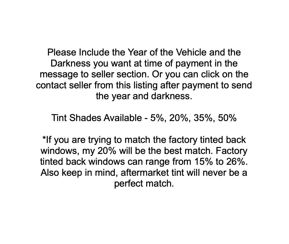 Ford F-450 F-550 Precut Front 2 Doors Window Tint Nano Ceramic Foto 4 de 4