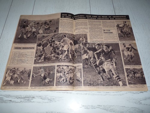 SPRINT #155 08-11 1948 RUGBY SORO ROMANS BOXE BAOUR FOOTBALL REIMS XIII - Imagen 3 de 5
