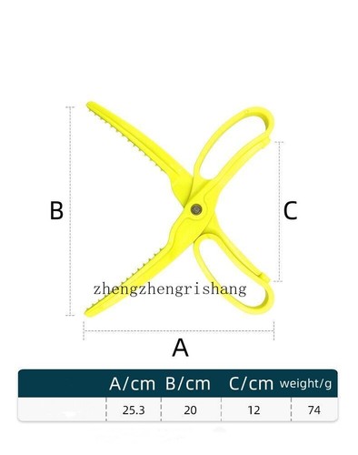 Hochfeste Kunststoff Angelzange Greifer Metall Fisch Kontrolle Klemme Krallengriff - Bild 4 von 18