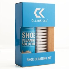 CleanKicks Shoe Cleaning Kit Footwear Cleaner for Sneakers Boots Cleats and Many