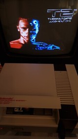 Terminator 2 Judgment Day NES Cartridge - (PAL B NOE) with Manual (DE)