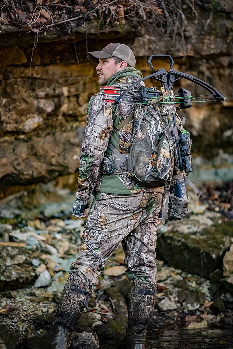 Crossbow Backpack Hunting Gear Hiking Realtree Edge Pack Rucksack
