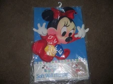 Vintage Dolly Inc. Disney Babies Minnie Mouse Soft Wall Hanging New In Package