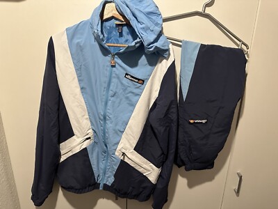Ellesse Trainingsanzug Jogginganzug Size M Retro Vintage ellesse Tracksuit