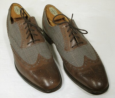 Brooks Brothers Peal Crockett Jones Spectator Shoes 11D Brooks Brothers Peal Crockett Jones Spectator Shoes 11D
