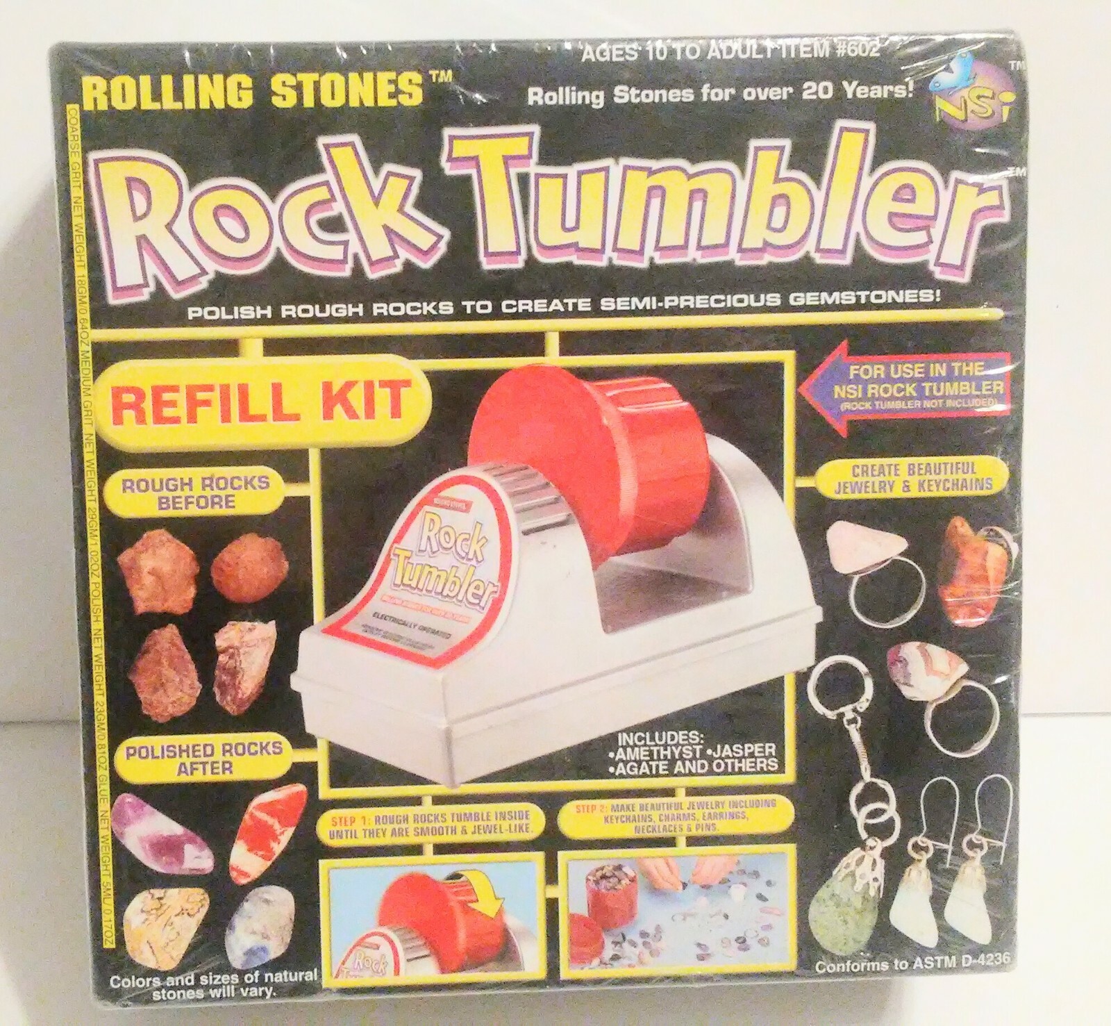 Rolling Stones Rock Tumbler Refill Kit (no tumbler included) eBay