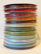 Stampin Up GROSGRAIN RIBBON NEW SEALED 1/4 width 15 YRDS Choose color