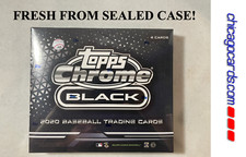 2020 Topps Chrome Black HOBBY Box 1 AUTO Look4 Ohtani Koufax Tatis Guerrero
