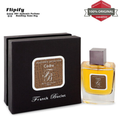 Franck Boclet Cedre Cologne 3.4 oz EDP Spray for Men by Franck Boclet