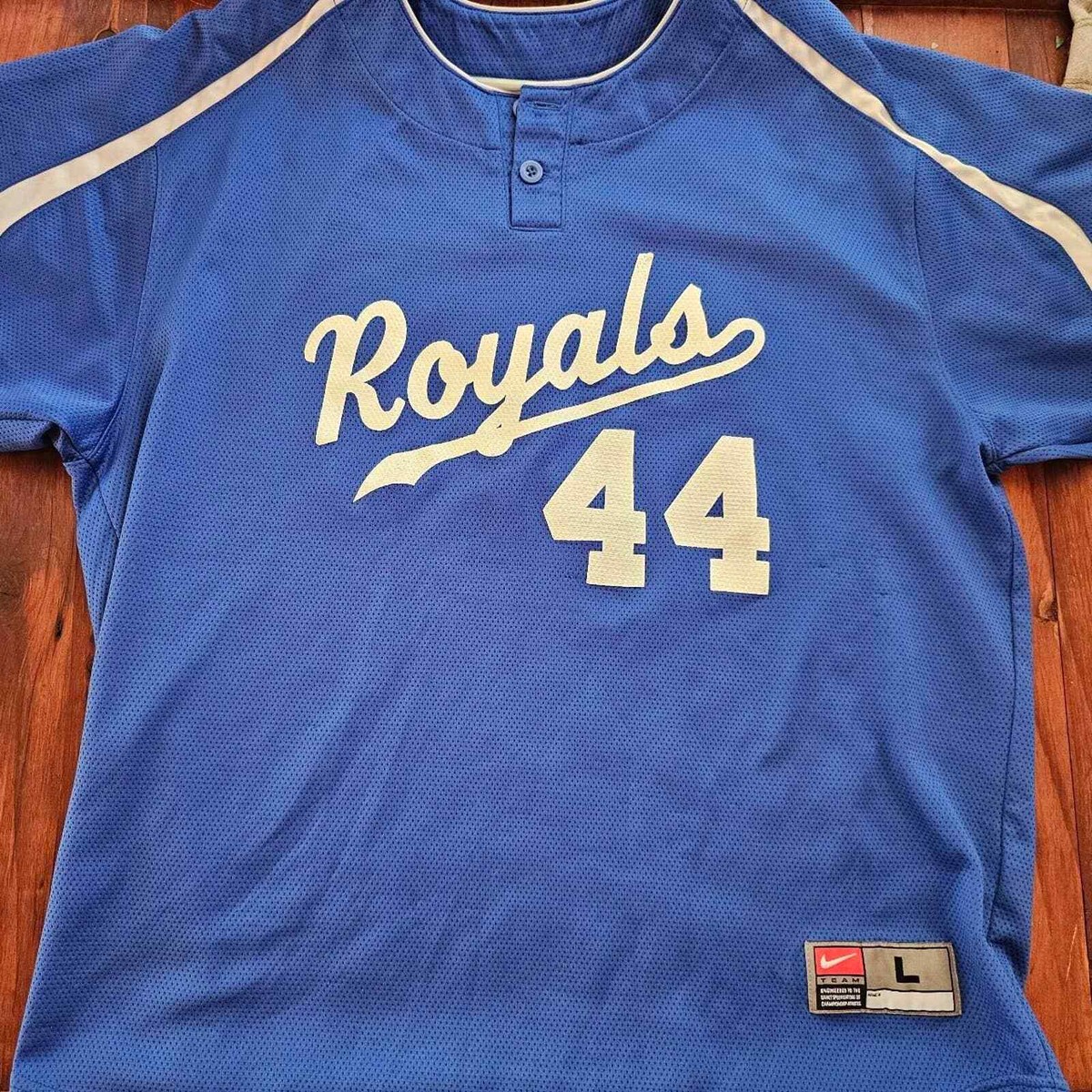 Kansas City Royals Nike Vintage 44 MLB Baseball Jersey