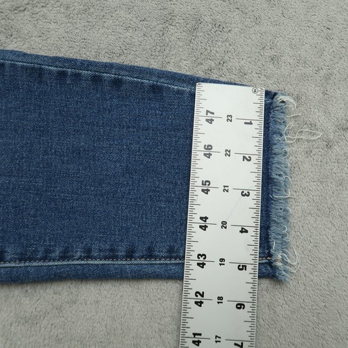 Lucky Brand Damenjeans Größe 14A blau mittelhoher Bund Ava Skinny Denim 27" Schrittlänge - Bild 6 von 18