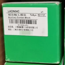 one new Schneider LADN04C Auxiliary contact module Free ship