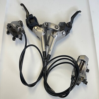 ✨Shimano Deore LX ST-M585 Shimano Deore LX ST-M585 3x9 STI Hydraulic Disk Brake Set Shifters