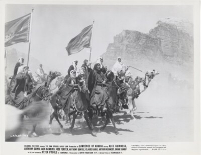 Lawrence of Arabia Peter OToole Anthony Quinn Sharif Battle Charge ...