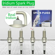 4X Spark Plug Real Iridium 22401-JA01B For Nissan Altima Rogue Sentra CNPAPC