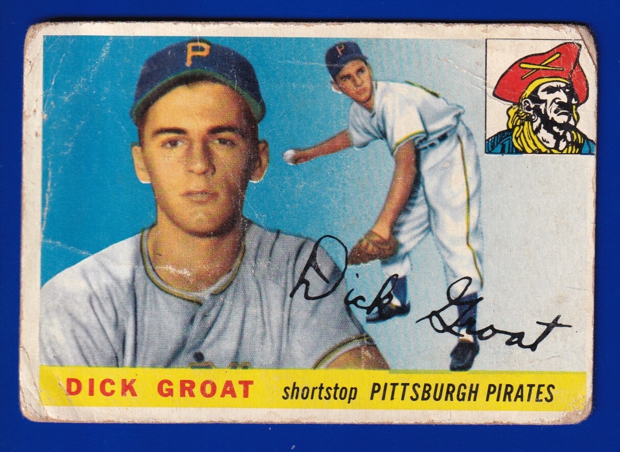DICK GROAT pirates 1955 TOPPS #26 