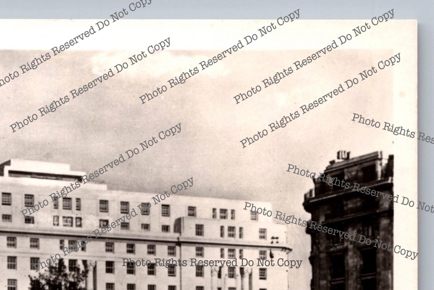 Vintage Postcard RPPC Cumberland Hotel Marble Arch Real Photo England