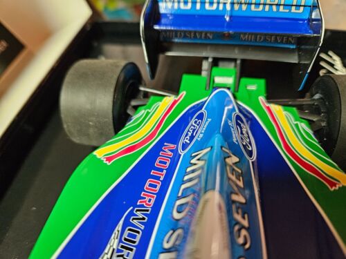 1/18 MINICHAMPS BENETTON B194 MICK SCHUMACHER DEMO RUN BELGIAN GP 2017 - Picture 9 of 10
