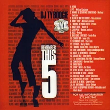 DJ TY BOOGIE- REMEMBER THIS PART 5 - OLD SCHOOL NYC MIXTAPE MIX CD