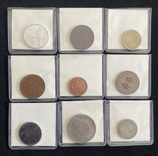 9 x Various World Coins (9)