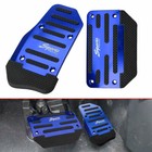 2x Automatic Car Gas Brake Foot Pedal Pad Cover Non Slip Auto Accessories Blue