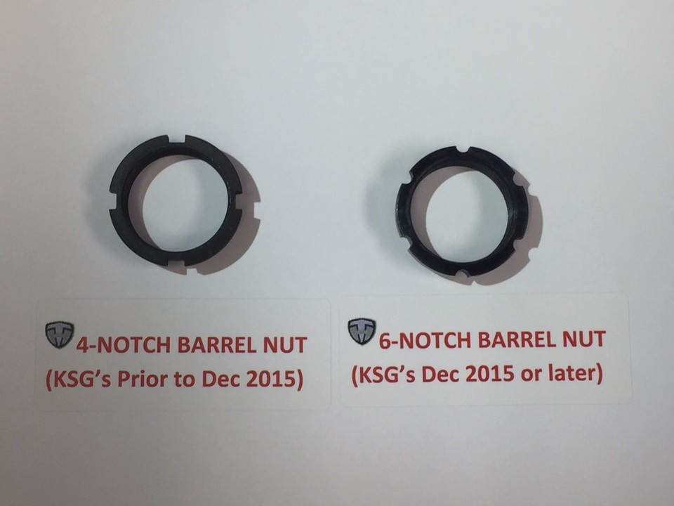 For KelTec KSG Shotgun "4 NOTCH" Barrel Nut Removal Tool by HiTech