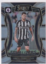 Panini Select Premier League 2023-24 n. 24 Equalizzatori Bruno Guimaraes Argento