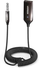 UGREEN Aux to Bluetooth 5.3 Adapter 3.5mm Receiver for Dark Grey