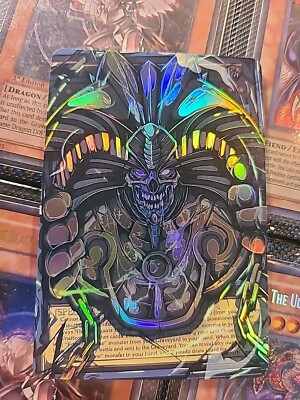 Yugioh Exodia The Forbidden One Card Holo Anime Yugioh Alt Art Rare