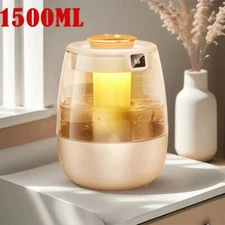 Humidifiers for Bedroom Large Room 1.5L Cool Mist Top Fill Visual Water Tank