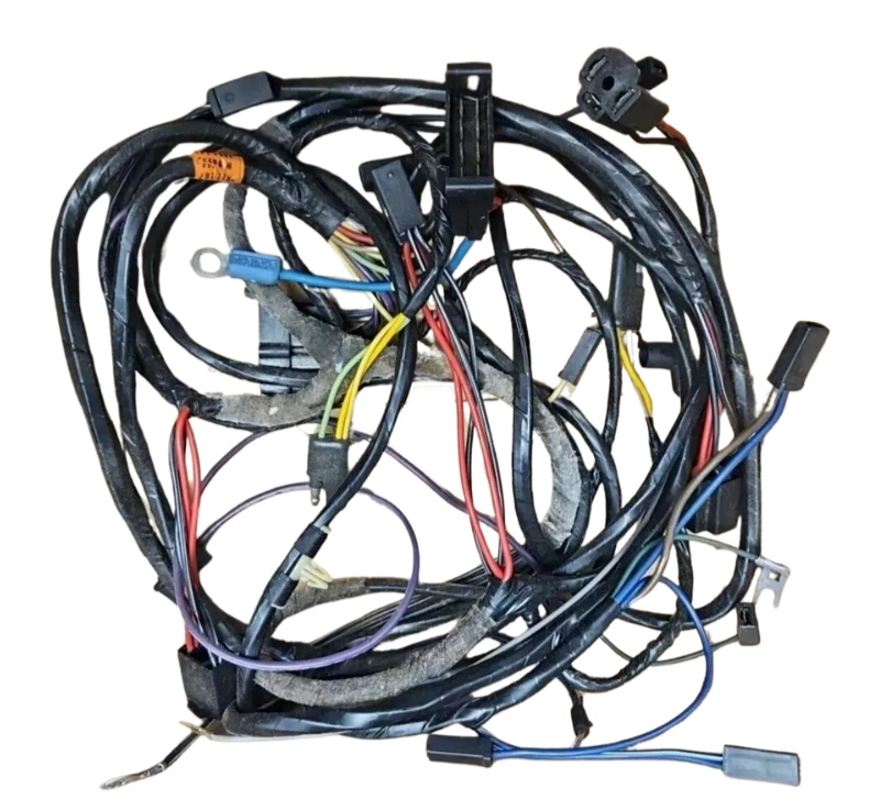 67 Plymouth 6-Cyl Headlamp & Engine Compartment Body Wiring Harness 2822167 NOS - Image 2 of 4