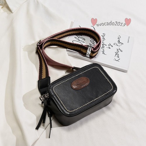 Bolsos bandolera mujer cuero pu dama bolso de hombro pequeño con solapa cuadrada hembra nuevo - Imagen 11 de 13