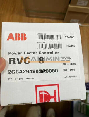 1PC ABB RVC-8 RVC8-1/5A Power Factor Controller NEW Fast Free delivery