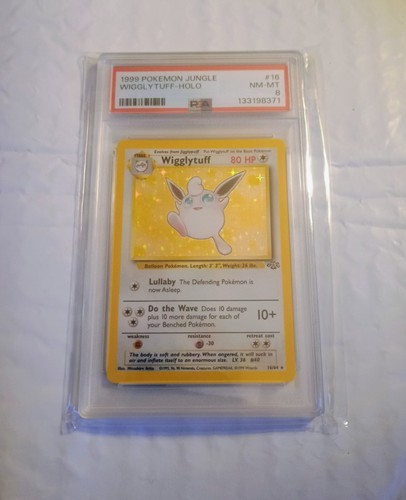 Wigglytuff (Unlimited) graded PSA 8 for sale on eBay