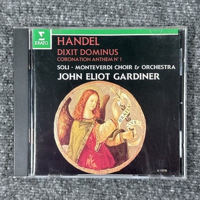 Dixit Dominus (CD, 1992) Handel, Gardiner, Soli - Monteverdi Choir & Orchestra