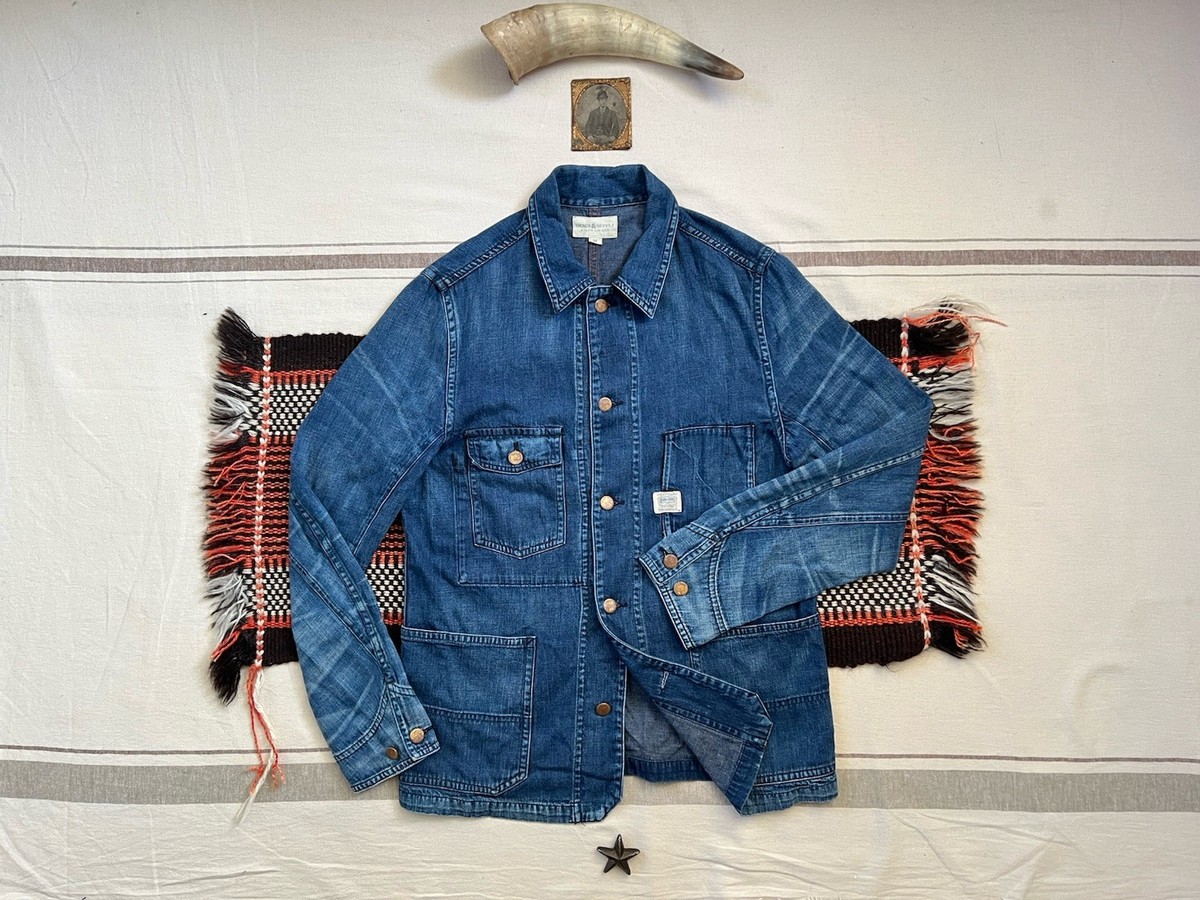 Ralph Lauren Engineer Chore Jacket S-M Denim Supply Railroad Work