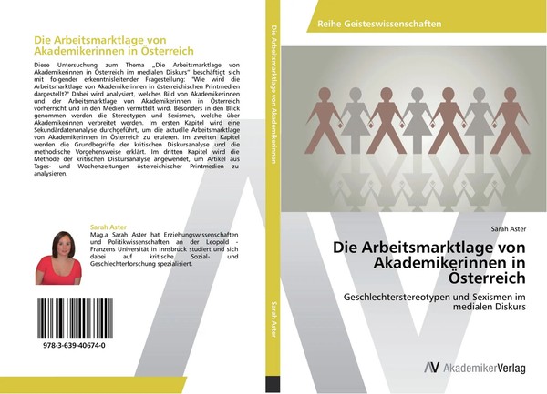 Sarah Aster | Die Arbeitsmarktlage Von Akademikerinnen In ÖSterreich | Buch-image
