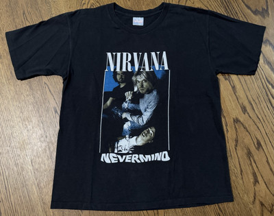 VINTAGE - 【90&#39;s】 Nirvana NEVERMIND Tee Nirvana Nevermind Tee | eBay