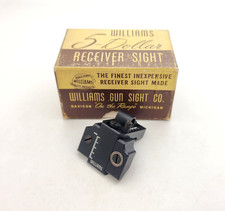 Vintage Williams Rear Receiver Peep Sight Sh Sheridan Model C Wbox Screws Vintage Williams Rear Receiver Peep Sight Sh Sheridan Model C Wbox Screws