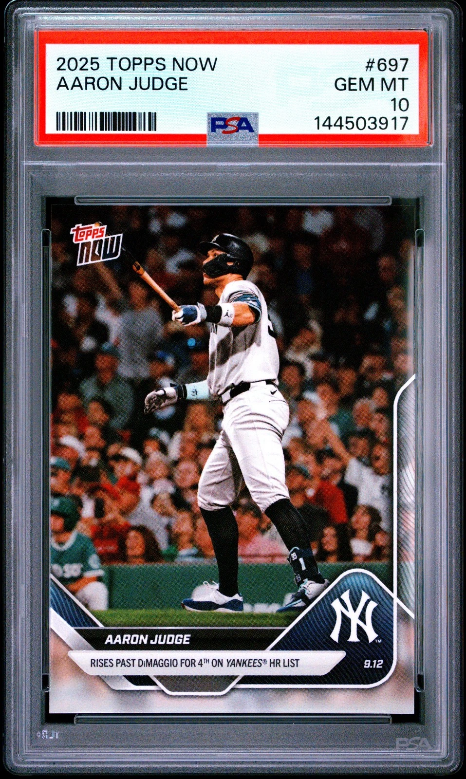 2025 Aaron Judge #697