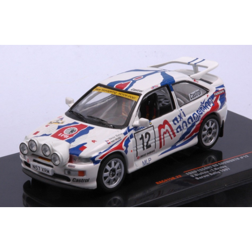 Ford Escort Rs Cosworth N.12 Rally Bohemia 1997 Blahna/Hruby 1:43 Ixo Model Auto-image