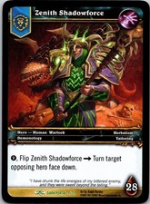 2007 Zenith Shadowforce 9/319 Uncommon World of Warcraft WOW TCG
