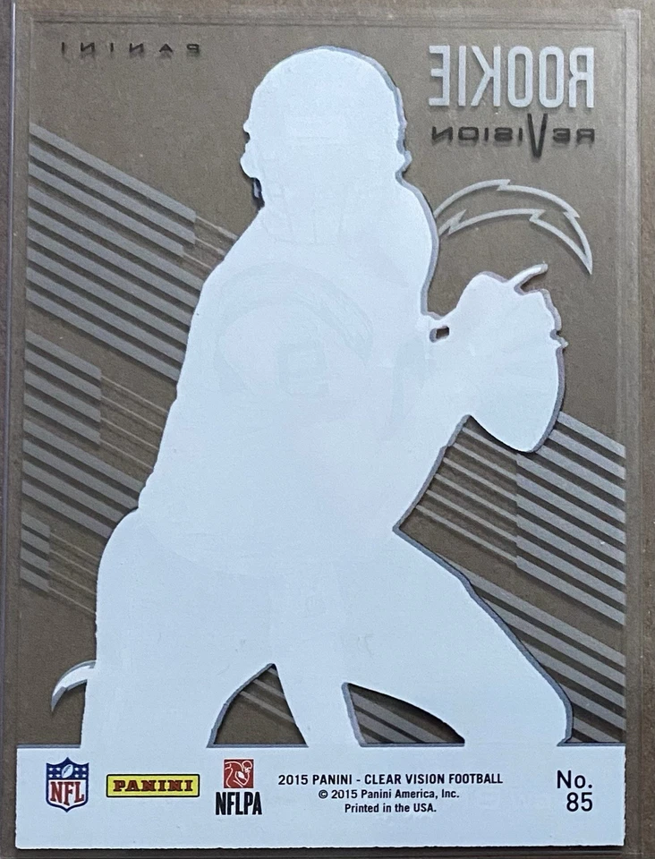 Drew Brees 2015 Panini Clear Vision - Rookie Revision #85 - Image 2 of 2