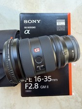 Sony FE 16-35mm F2.8 GM II - MINT - 1054 Shots Only - PLUS K&F Variable ND