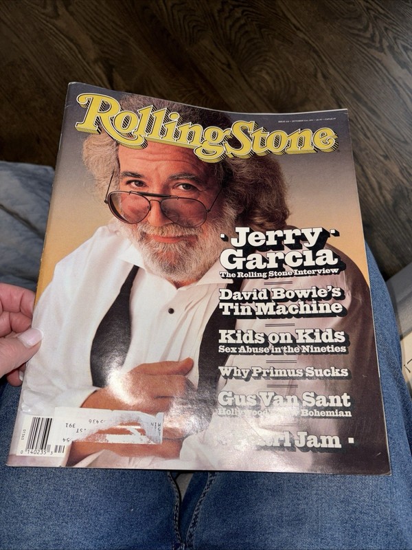 Rolling Stone Magazine-Issue 616 October 31, 1991 (Jerry Garcia on front cover)