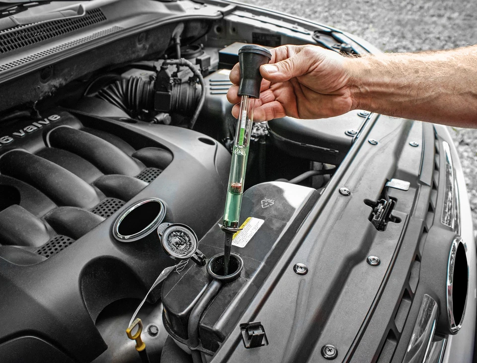 Frostschutzprüfer Batteriesäuretester Batteriesäure Prüfer Tester Prüfset KFZ - Bild 3 von 4