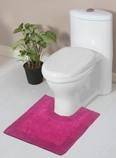 Luxury Collection 100 Reversible Cotton Bathroom Rugs Set Washable Soft Extra