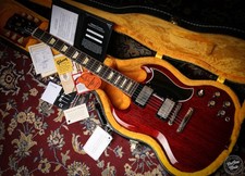 2024 Gibson USA Custom Shop 61' SG Standard VOS Cherry Red